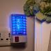 Indoor Bug Zapper Plug-in Mosquito Killer Trap - 2 Pack Electric Fly & Gnat Trap for Home - Mini Insect Killer Light for Flying Pests - A-blue - Buy Online on SooperMarket.com