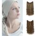 Clip in Hair Extensions Natural Real Light Brown Hair Extensions Long Wavy Hairpieces Seamless Human Hair for Women Daily Wear Party Cosplay 20inch - Buy Online on SooperMarket.com
