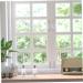 Zerodeko Glass Jar 3pcs Wishing Bottle Glass Wooden Accessories Bed Room Decor Transparent 3.8X2.cm - Buy Online on SooperMarket.com