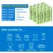 Sea Jump 12PCS 1.2V 1800mAh Ni-MH AA Rechargeable Batteries for Wireless Microphones Electric Toys RC Mice and More - International Shipping Available - Buy Online on SooperMarket.com