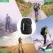GUKOY Waterproof Backpack Rain Cover with Reflective Strap (18-70L) 2 Adjustable Anti Slip Cross Buckle Strap Rainproof Snowproof Dustproof Anti-Frost Covers XL (for 56-70L backpack) - Buy Online on SooperMarket.com