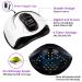 Professional UV LED Nail Dryer Lamp - 72W with 4 Timers | Fast Drying for All Gel Nails - International Shipping Available - Buy Online on SooperMarket.com
