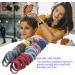50-Pack No Damage Silicone Hair Ties | Soft & Stretchy Large Rubber Bands for Thick Curly Hair | Cute Ponytail Holders in Dark Colors - Buy Online on SooperMarket.com