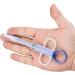 PAGOW Pet Medicine Feeder Silicone Syringe with Soft Tips for Cats and Dogs - Blue (2pcs) - Buy Online on SooperMarket.com