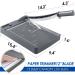 MROCO Paper Cutter 12" Cut Length Paper Trimmer  Guillotine Trimmer with 12 sheet Capacity Paper Cutting Board  Heavy Duty Guillotine Paper Cutters and Trimmers for Cardstock Paper Crafts Paper Slicer - Buy Online on SooperMarket.com