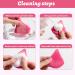 Shop BS-MALL Triangle Powder Puff - Soft Makeup Sponge Set for Loose Powder Body Powder & Foundation - Pack of 7 (A-Pink - Buy Online on SooperMarket.com