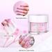 Saviland Light Pink Acrylic Powder 30g - French Manicure Nail Art Polymer for Extension & Carving - No Lamp Needed - Buy Online on SooperMarket.com