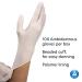 Dynarex Safe-Touch Latex Exam Gloves - Powder-Free, Medium, 100/Box - Healthcare, Law Enforcement, Industrial & Salon/Spa Use - Buy Online on SooperMarket.com