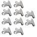 10 Nail Tip Clips for Quick Nail Shape Construction - Metal Nail Extension & Fiberglass Fixation Accessories for Home Salons - Buy Online on SooperMarket.com