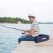 PLUSINNO Fishing Rod and Reel Combo - Carbon Fiber Telescopic Pole, Spinning Reel 12+1 Bearings, X-Full Kit, 2.7M, with Carrier Bag - Buy Online on SooperMarket.com
