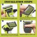 Adjustable Guard Comb for Philips OneBlade QP2520 QP2530 QP2620 QP2630 Replacement Blade Professional Blade Trimmer with Adjustable Hair Guards Combs 14 Shift Sizes from 0.4 to 10 mm - Buy Online on SooperMarket.com