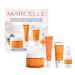 Marcelle Vitamin C Holiday Gift Set Smoothing & Brightening Skin Care Routine for All Skin Types Hypoallergenic Fragrance-Free Paraben-Free Clean Vegan Cruelty-Free