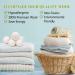 Organic Wool Dryer Balls XL 6-Pack | Natural Reusable Fabric Softener | Eco-Friendly Baby Safe Anti-Static | Chemical Free Energy Saving Laundry Solution - Buy Online on SooperMarket.com
