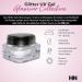 HN Hollywood Nails Glitter UV Gel Luxurious Silver for Stunning Manicures International Shipping Available - Buy Online on SooperMarket.com