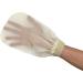 100% Raw Cocoon Silk Exfoliating Glove Mitt - Natural Body Scrub & Fake Tan Remover for Women & Men | Feel Fine Cream & Gold - Buy Online on SooperMarket.com