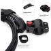 Qeedo Bike Trailer Lock - 2.5m x 8mm Bicycle Cable Lock for Secure International Shipping - Buy Online on SooperMarket.com