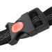 Comfortable Dog Seat Belt Harness for Car - 2-in-1 Leash & Restraint | Strong, Durable, & Reflective | Adjustable Bungee & 360 Swivel Attachment | Easy-to-Use Black Design - Buy Online on SooperMarket.com