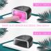 Rechargeable 60W Cordless UV Nail Lamp with 42 Red-Light Beads - Professional Gel Nail Light for Gel Polish | Automatic Sensor & Portable Nail Dryer | S20-Black - Buy Online on SooperMarket.com