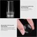 Nail Art Stickers & Stamper Set - Women's Party Decor Transparent Silicone Manicure Tools for Professionals - Buy Online on SooperMarket.com