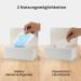Cheerhom Baby Wet Wipes Storage Box - White 18x12.2x7cm | Moist Toilet Paper Holder for Home Office & Travel - Buy Online on SooperMarket.com
