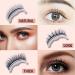 Glazy Boo False Eyelashes | Glazylash Reusable Adhesive Eyelashes | MacyMars Snap-On Lashes - 3pcs - Buy Online on SooperMarket.com