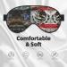 SSIMOO Mexican American Flag Eye Mask | Soft & Breathable Sleep Mask for Travel | Relaxation & Comfort - Buy Online on SooperMarket.com