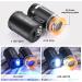 2 Pieces 60X Mini Pocket Microscope with Jewelers Eye Loupe - Portable Magnifying Glass for Handcrafts, Jewelry, Diamonds, Gems - Black - Buy Online on SooperMarket.com