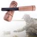 Kyaoayo dog pipe bird whistle outdoor hunting curly whistle wood duck and goose lock call decoy professional duck call for hunters.