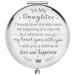 Hexagram Daughter Wedding Gift from Mom and Dad - Wedding Gifts for Bride Compact Mirror - Gifts for Daughter  Bride Gifts for Wedding Day Daughter Wedding 2.7L X 2.6W