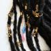 12 PCS Locs Hair Jewelry Braids Hair Clips - Adjustable Hair Cuffs with Vintage African Pendant Charms - Handmade Crystal & Metal Bee Owl Accessories - Buy Online on SooperMarket.com