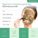 Plantifique Organic Clay Mask with Avocado & Green Tea - Vegan Skincare for Radiant Skin - Buy Online on SooperMarket.com