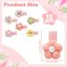 12pcs Sweet Flower Baby Hair Clips - Multi-Color Girl Hair Accessories - Buy Online on SooperMarket.com