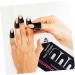 FRCOLOR 100 Sheets Nail Art Anti-Spill Stickers Nail Protector Stickers Nail Tape Nail Guards for Painting Nails Cuticle Protector for Nail Painting Nail Polish Silica Gel Edge Sticker 3.00X2.50X0.10CM As Shown - Buy Online on SooperMarket.com