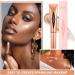 Liquid Highlighter Beauty Wand Cream Bronzer Highlighter Stick Contour Wand Soft Smooth Glossy Lightweight Long Lasting Waterproof Liquid Highlighter Stick Makeup Kit For Natural Nude Finish (03#Pearl White) - Buy Online on SooperMarket.com