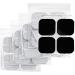 AUVON TENS Unit Pads Electrode Patches with Upgraded Self-Stick Performance and Non-Irritating Design for Electrotherapy A White