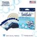 Travel Laundry Detergent Liquid Soap + Odor Eliminator - TSA Compliant 6 Sink Packets for All Fabrics Delicates Safe Compact & Convenient | Buy Online - Buy Online on SooperMarket.com