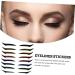 BELLIFFY 36 Pairs Glitter Eyeliner Instant Reusable Double Eyelid Tapes Eyeliner Strips for Eyes Sticker - Buy Online on SooperMarket.com