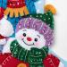 Bucilla Felt Applique Christmas Stocking Kit - Snow Family Portrait - 18 - Buy Online on SooperMarket.com