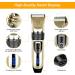Podazz Electric Dog Grooming Kit Pet Clippers for Small Medium Large Breeds Pet Shaver Low Noise Dog Hair Trimmer Kit Rechargeable Cordless Dog Grooming Clippers Electric Pet Clippers Gold - Buy Online on SooperMarket.com