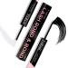 Cluster Lash Glue for Eyelash Extensions - 2 in 1 Waterproof Lash Bond | Strong Hold 72 Hour Wear (10ml Black + Clear - Buy Online on SooperMarket.com