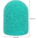 Nail Sanding Drill Bit 0.5 X 0.7in Easy To Store High Strength Nail Polishing Sanding Head Fine Sandpaper with Shaft for Grinding(green) - Buy Online on SooperMarket.com