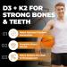 New Max Strength Vegan D3 + K2 | Bonus Size 160 Capsules | Immune Bone & Heart Health Supplement | Essential Vitamins for the Maintenance of Good Health | Canadian Made Quality Assured - Buy Online on SooperMarket.com