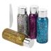 Gogogmee 4pcs Set Colorful Eye Shadow Body Glitter Festival Glitter Gel Glitter Body Lotion Liquid