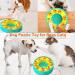 Etechydra Dog Puzzle Slow Feeder Toy for Mental Enrichment & IQ Training - Interactive Treat Dispenser Toy for Dogs & Cats (Yellow-Blue) - Buy Online on SooperMarket.com