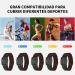 COOSPO HW9 Heart Rate Monitor - Bluetooth Ant+ Sensor IP67 Waterproof Smart HRM Pulse Bracelet Compatible with Polar Wahoo Garmin Wift Elite - Black - Buy Online on SooperMarket.com
