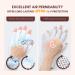Saviland UV Gloves for Nails - UPF80+ High-tech Fingerless Gloves for Manicures | Anti UVA & UVB Protection | Gel Nail Lamp Skin Care | Prevents UV Harm - White - Buy Online on SooperMarket.com
