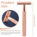 Premium Stainless Steel Safety Razors - Double Edge & Single Blade for a Close Smooth Shave | Ideal for Men - Buy Online on SooperMarket.com