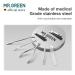 MR.GREEN 7in1 Manicure Set - Stainless Steel Professional Nail Clippers & Pedicure Tools with Travel Case (Mr-6032) - Buy Online on SooperMarket.com