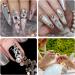 2 Pieces Nail Rhinestone Picker Dotting Pen Dual-ended Rhinestone Gems Crystals Studs Picker Nail Dotting Pen Wax Tip Pencil Pick up Applicator for DIY Nail Art (Pink White) - Buy Online on SooperMarket.com