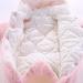 Newborn Cartoon Bear Snowsuit | Baby Winter Coat Romper | Eurobuy Pink 6-9 Months - Buy Online on SooperMarket.com